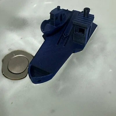 Mô hình tàu vận tải Floating Benchy Carrier in 3D độc đáo