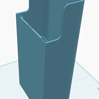 Máng hứng nhựa thải máy in 3D dùng nam châm (3x10x30) tiện dụng