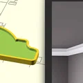 Nắp che đầu thanh nẹp trang trí Adefix LX-41 (File in 3D tùy chỉnh) - Thumbnail 1