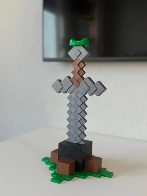 Giá treo tai nghe Minecraft - Phiên bản tách rời các phần theo màu - Image 2