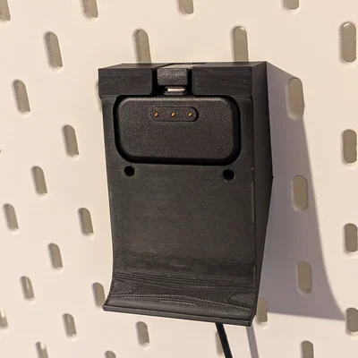 Giá đỡ tay cầm Steam Controller cho bảng IKEA Skadis với thiết kế giấu dây