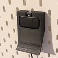 Giá đỡ tay cầm Steam Controller cho bảng IKEA Skadis với thiết kế giấu dây - Thumbnail 4