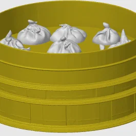 Mô hình Xửng Hấp Há Cảo (Dumpling Dough)