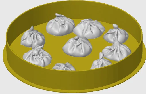 Mô hình Xửng Hấp Há Cảo (Dumpling Dough) - Image 5