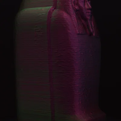Mô hình in 3D: Quan tài cổ đại Sarcophagus of Harkhebit
