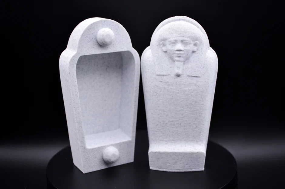 Hộp Đựng Đồ Bí Mật Sarcophagus of Harkhebit (In Liền Khối, Không Cần Support) - Image 3