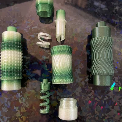 Clacker v1 - Đồ chơi fidget bấm cơ chế bút bi độc đáo