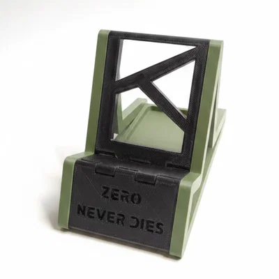 ZERO Stand - Giá đỡ gấp gọn in liền khối có ngăn chứa ẩn (Điện thoại, Tablet, Laptop)