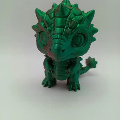 Mô hình Ankylosaurus phiên bản Chibi đáng yêu