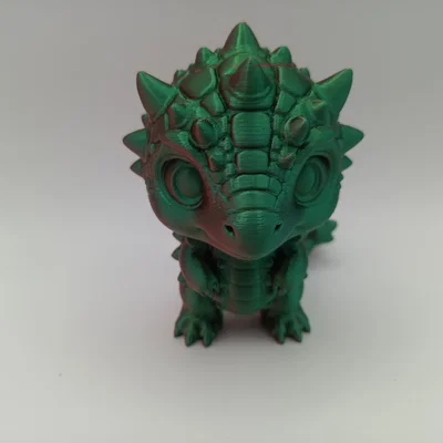Mô hình Ankylosaurus phiên bản Chibi đáng yêu