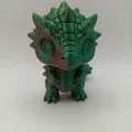 Mô hình Ankylosaurus phiên bản Chibi đáng yêu - Thumbnail 7