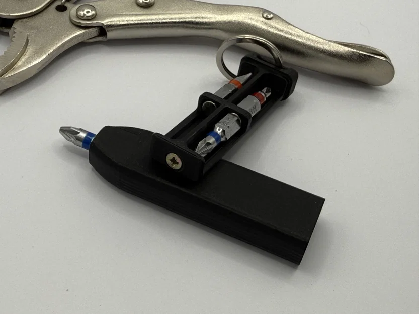 Tua vít bỏ túi EDC có nam châm – Đầu giữ mũi vít cho móc khóa - Image 5