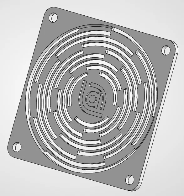 Lưới bảo vệ quạt 80 mm với thiết kế cực ngầu - Image 1