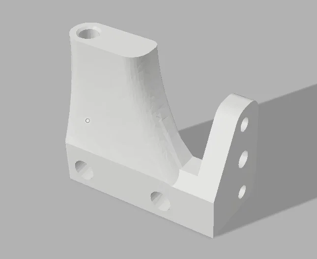 Ngàm gắn 3D Touch rút gọn 6mm cho V6 Hotend (Tối ưu độ chính xác) - Image 1