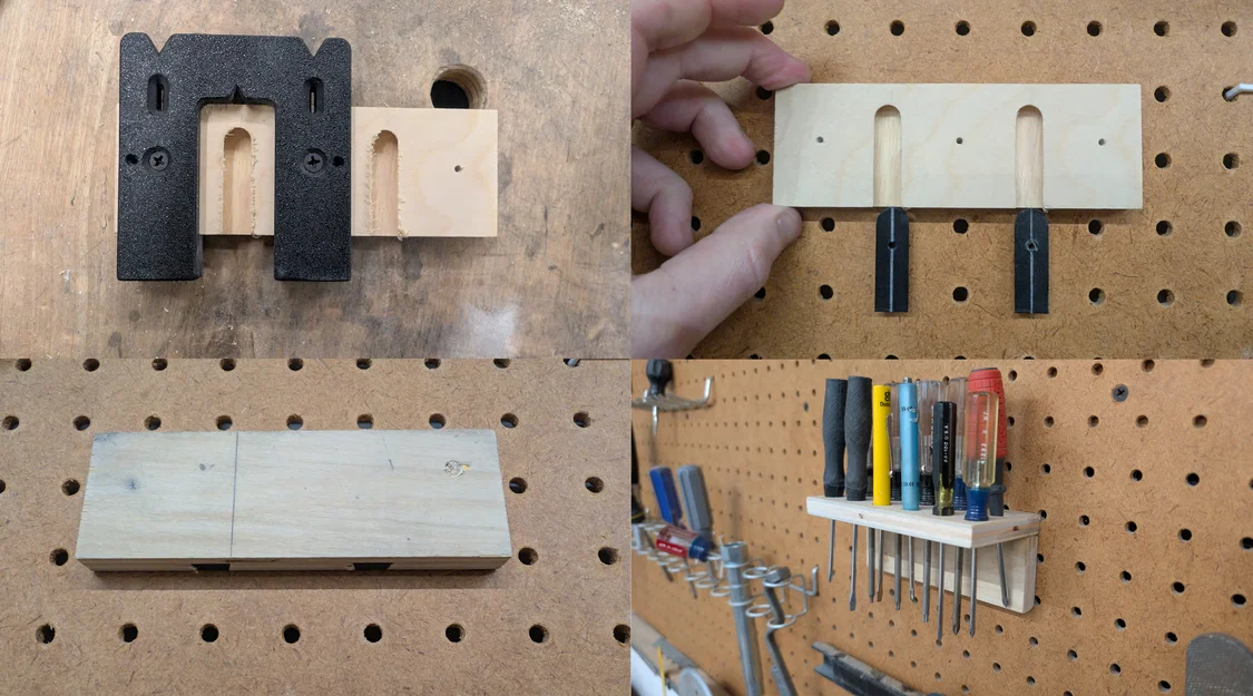 Bộ móc treo Dovetail cho Pegboard & Jig phay gỗ - Image 3
