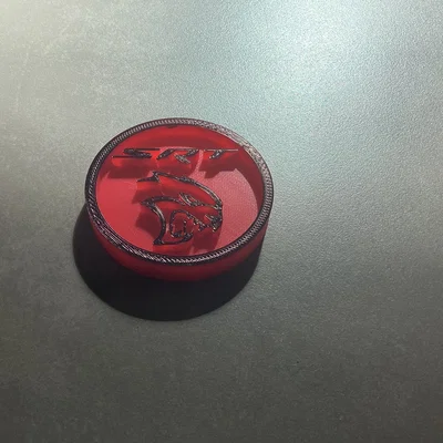 Miếng lót ly SRT Hellcat 3D - Phụ kiện độc đáo cho tín đồ Dodge