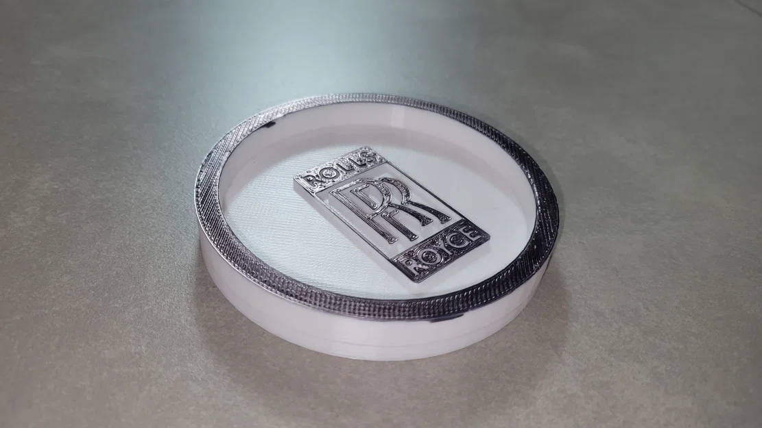 Miếng lót ly Rolls Royce Coaster in 3D sang trọng và tinh tế - Image 2