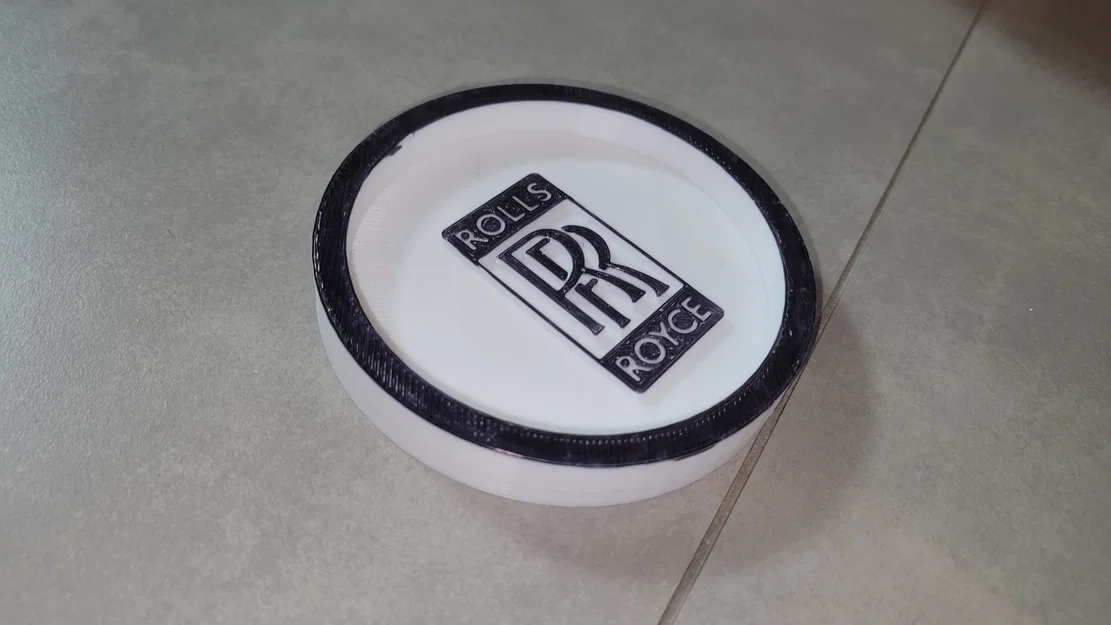 Miếng lót ly Rolls Royce Coaster in 3D sang trọng và tinh tế - Image 4