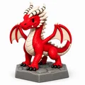 Mô hình rồng Genevieve 3D cho game boardgame Heroes of Barcadia - Thumbnail 2