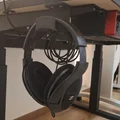 Giá treo tai nghe gắn dưới mặt bàn (Parametric) - Thumbnail 1