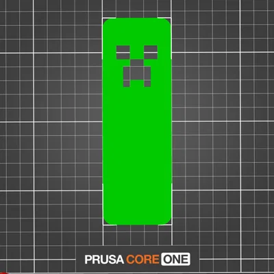 Kẹp sách Minecraft Creeper - Mẫu bookmark 3D độc đáo cho game thủ