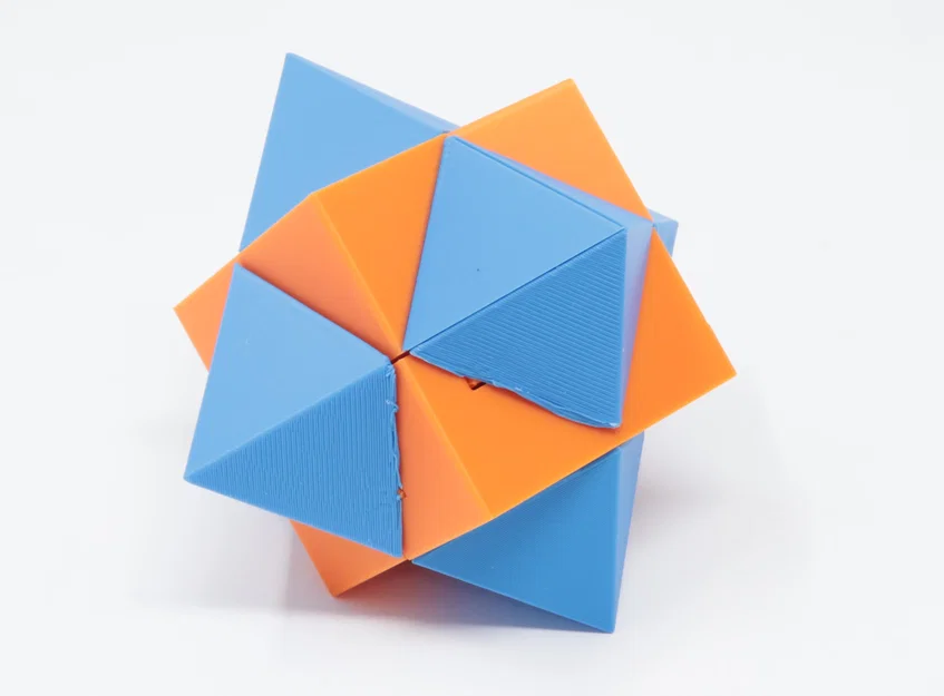 Mô hình lắp ghép Cube-Octahedron Dual - Image 3