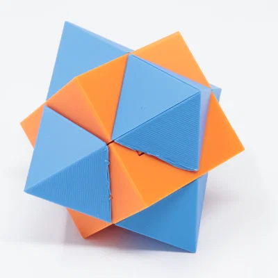 Mô hình lắp ghép Cube-Octahedron Dual
