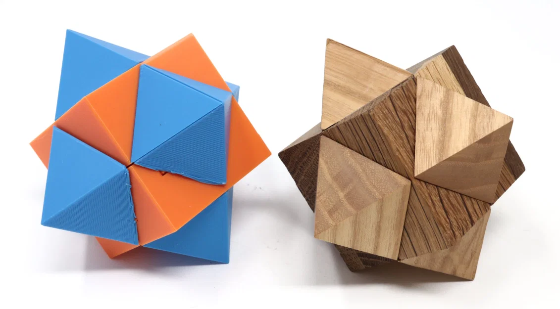 Mô hình lắp ghép Cube-Octahedron Dual - Image 4