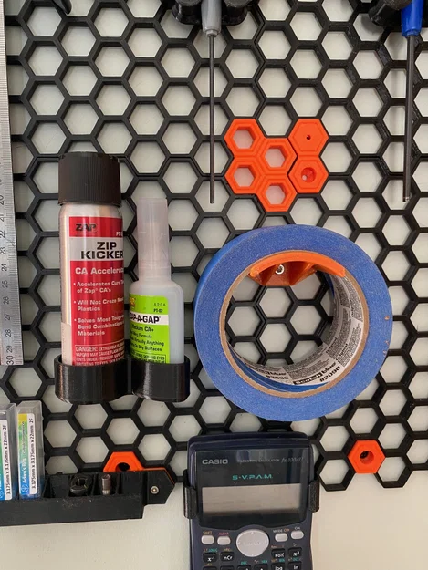 Móc treo cuộn băng keo cho hệ thống Honeycomb Storage Wall - Image 1