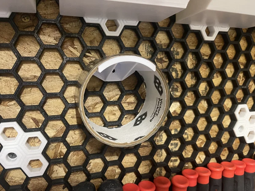 Honeycomb Storage Wall - Móc treo băng keo (Bản Remix) - Image 1