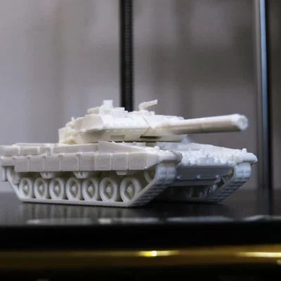 Mô hình xe tăng Leopard 2A6 tỷ lệ 1:100 - Bản in dễ dàng