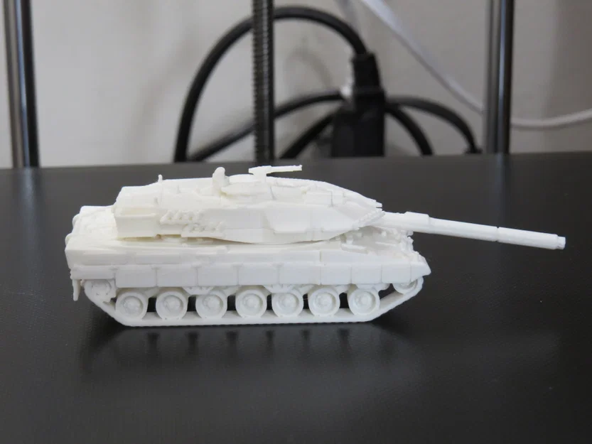 Mô hình xe tăng Leopard 2A6 tỷ lệ 1:100 - Bản in dễ dàng - Image 4