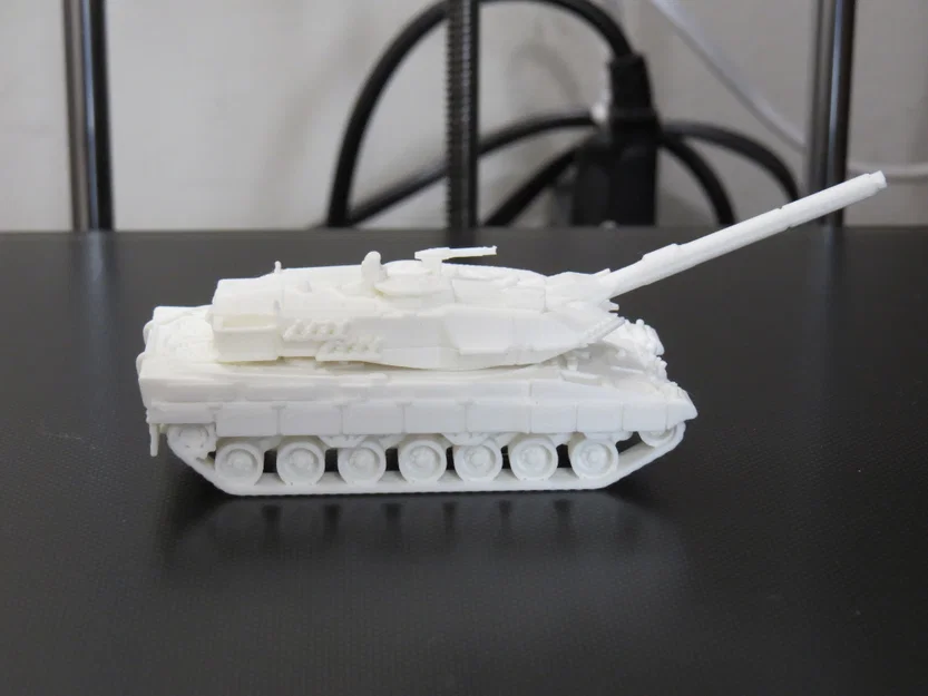 Mô hình xe tăng Leopard 2A6 tỷ lệ 1:100 - Bản in dễ dàng - Image 5