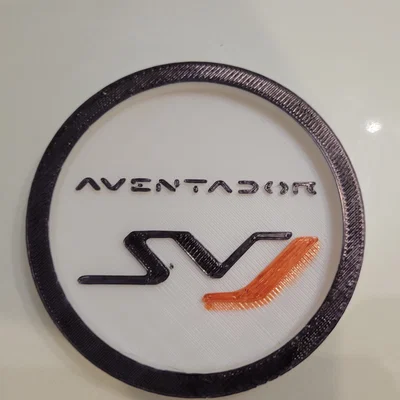 Miếng lót ly Lamborghini Aventador SVJ - Phụ kiện in 3D cho tín đồ siêu xe