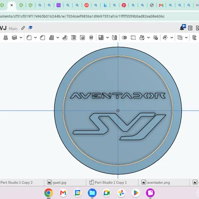 Miếng lót ly Lamborghini Aventador SVJ - Phụ kiện in 3D cho tín đồ siêu xe