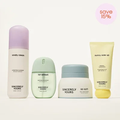 Bộ mô hình 3D mỹ phẩm chăm sóc da Sincerely Yours để trang trí