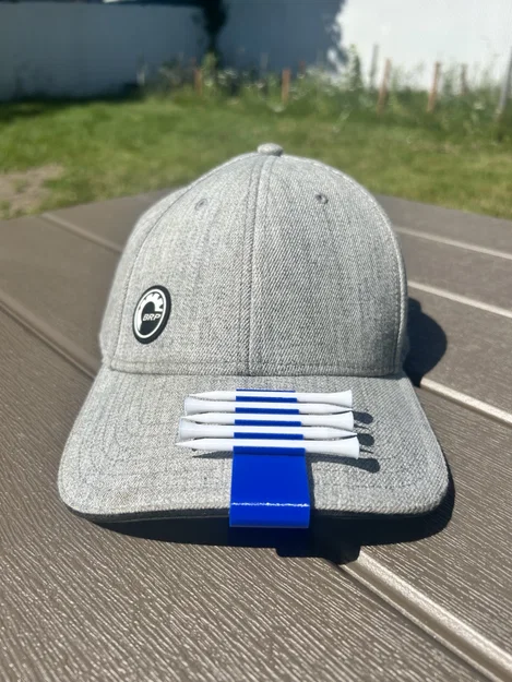 Kẹp cài tee golf trên mũ lưỡi trai tiện ích cho golfer - Image 1