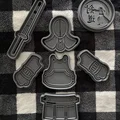 Bộ khuôn nhấn bánh quy Kendo - Thumbnail 1