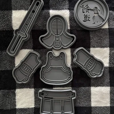 Bộ khuôn nhấn bánh quy Kendo