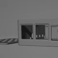 Vỏ bảo vệ Raspberry Pi gắn trực tiếp lên máy in 3D (STL) - Thumbnail 1