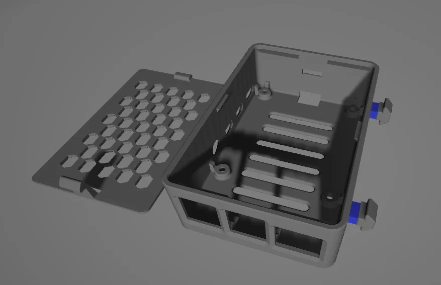 Vỏ bảo vệ Raspberry Pi gắn trực tiếp lên máy in 3D (STL) - Image 2