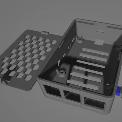 Vỏ bảo vệ Raspberry Pi gắn trực tiếp lên máy in 3D (STL)