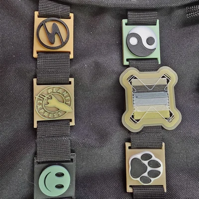 Logo Trabant gắn Molle