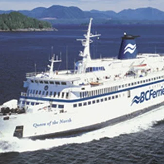 Mô hình phà MV Queen of the North từ BCFerries (Đã cập nhật - Đa màu sắc & Chìm được!)