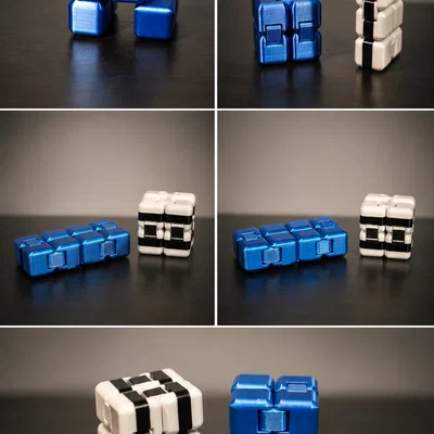 Khối Lập Phương Vô Cực Infinity Cube - Đồ Chơi Xả Stress 3D