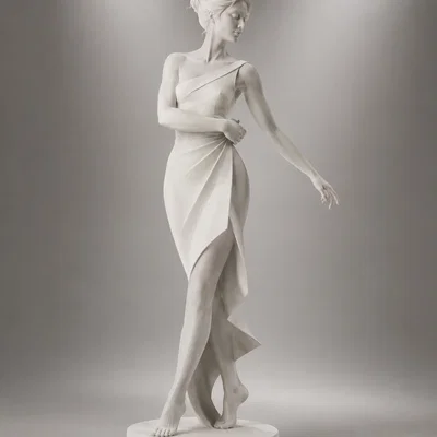 Mô hình điêu khắc nghệ thuật Skulptur in Balance cho trang trí nhà cửa
