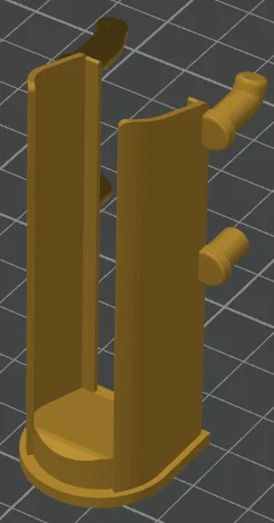Giá treo đồ đa năng cho bảng Pegboard 1 inch (In 3D) - Image 1