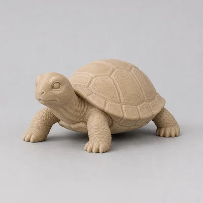 Mô hình chú rùa nhỏ (Turtle) 3D in - Trang trí và đồ chơi tinh xảo
