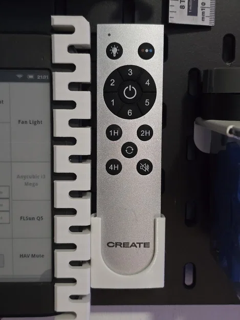 Giá đỡ remote quạt Create cho bảng Skadis - Image 1