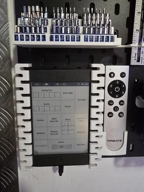 Giá đỡ remote quạt Create cho bảng Skadis - Image 2